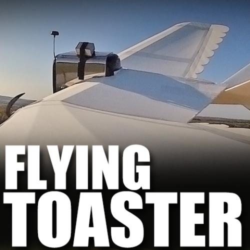 Flying Toaster screensaver on Mac Flite Test
